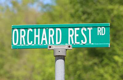 Orchard Rest on candlewood lake